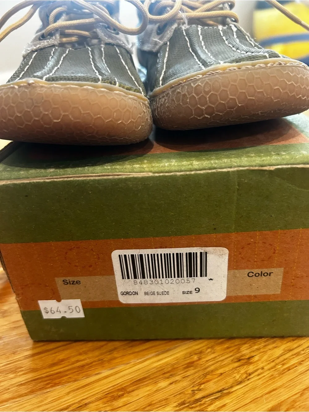 Livie and Luca Kids Olive Green Duck Boots